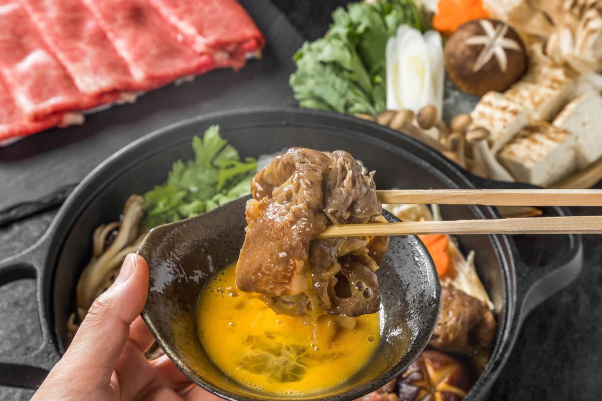 Historical sukiyaki dish